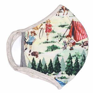 PW, 2-7Y/Child, organic cotton face mask